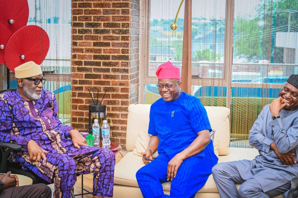 Akeredolu Receives Southwest Governors In Ibadan, Harps On Continuous Collaboration